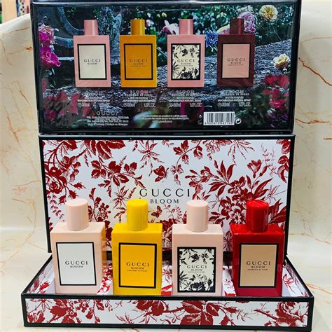 gucci bloom 100ml boots|Gucci perfume bloom gift set.